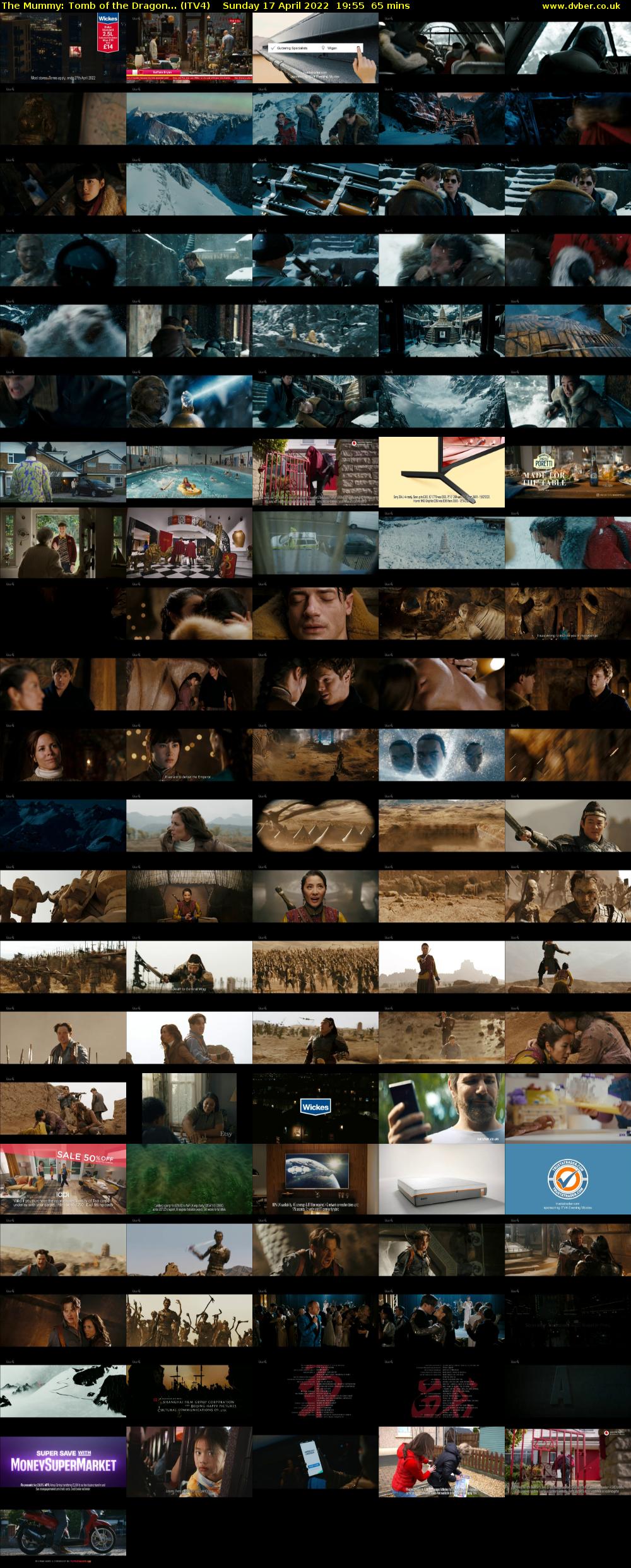 The Mummy: Tomb of the Dragon... (ITV4) Sunday 17 April 2022 19:55 - 21:00