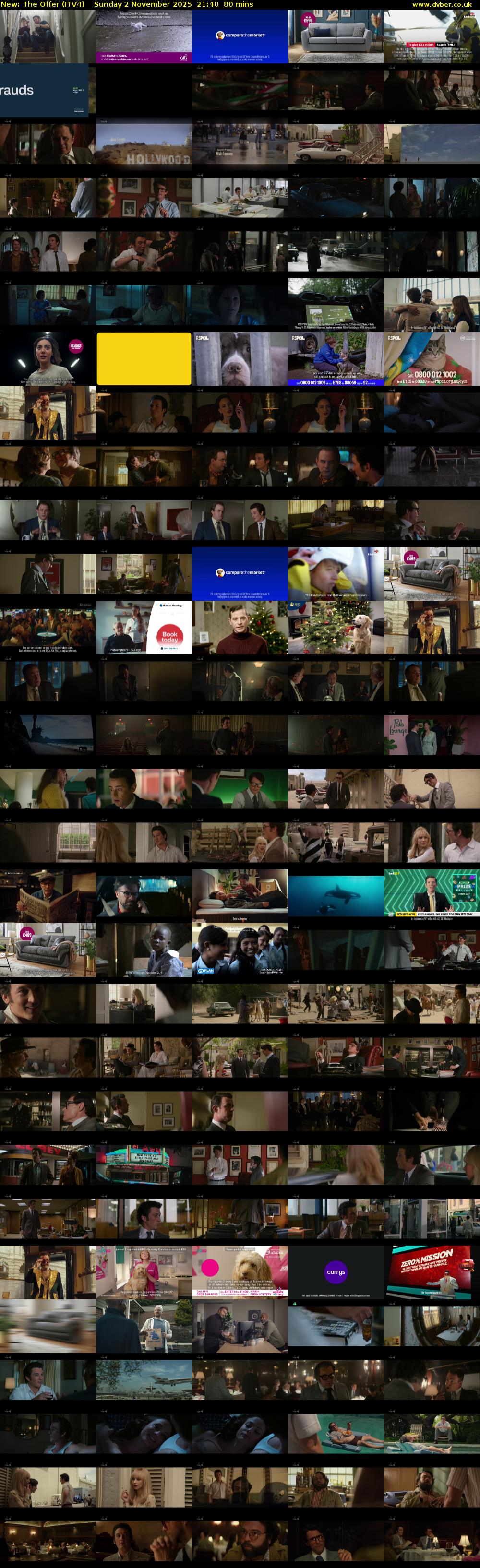 The Offer (ITV4) Sunday 2 November 2025 21:40 - 23:00