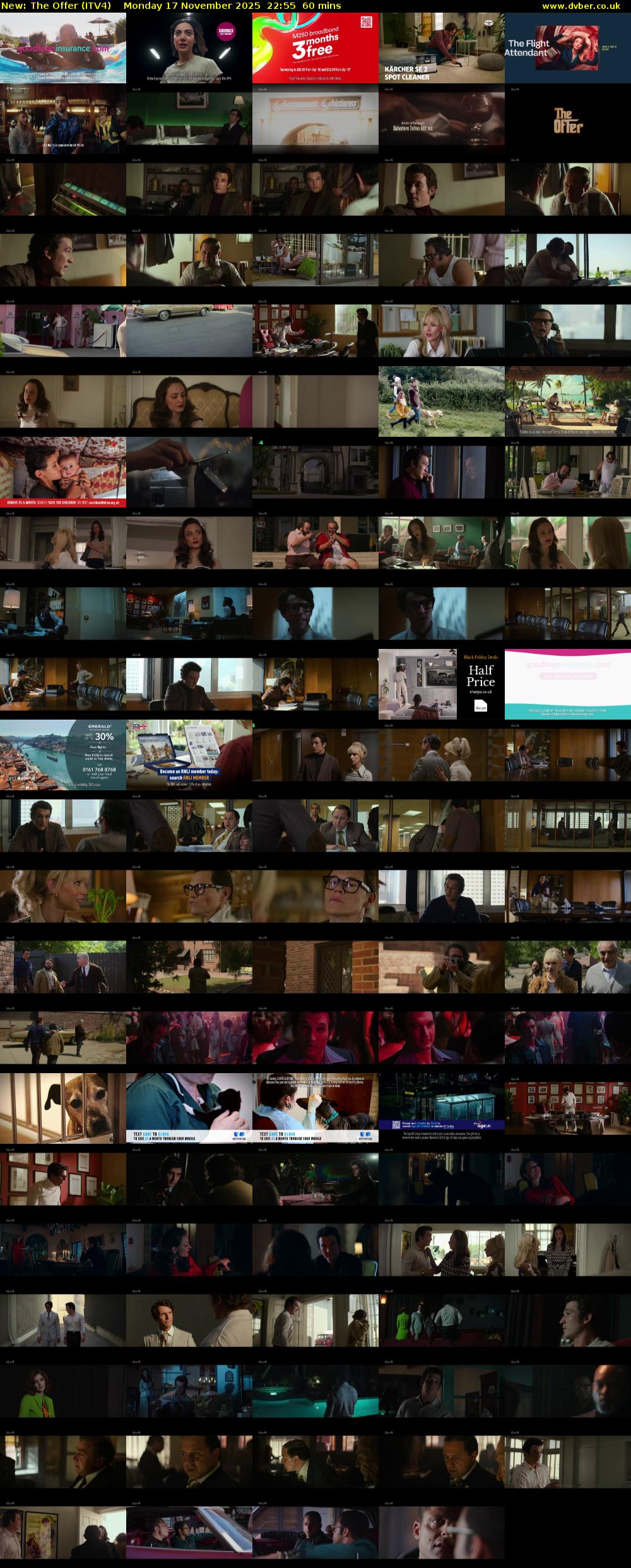 The Offer (ITV4) Monday 17 November 2025 22:55 - 23:55