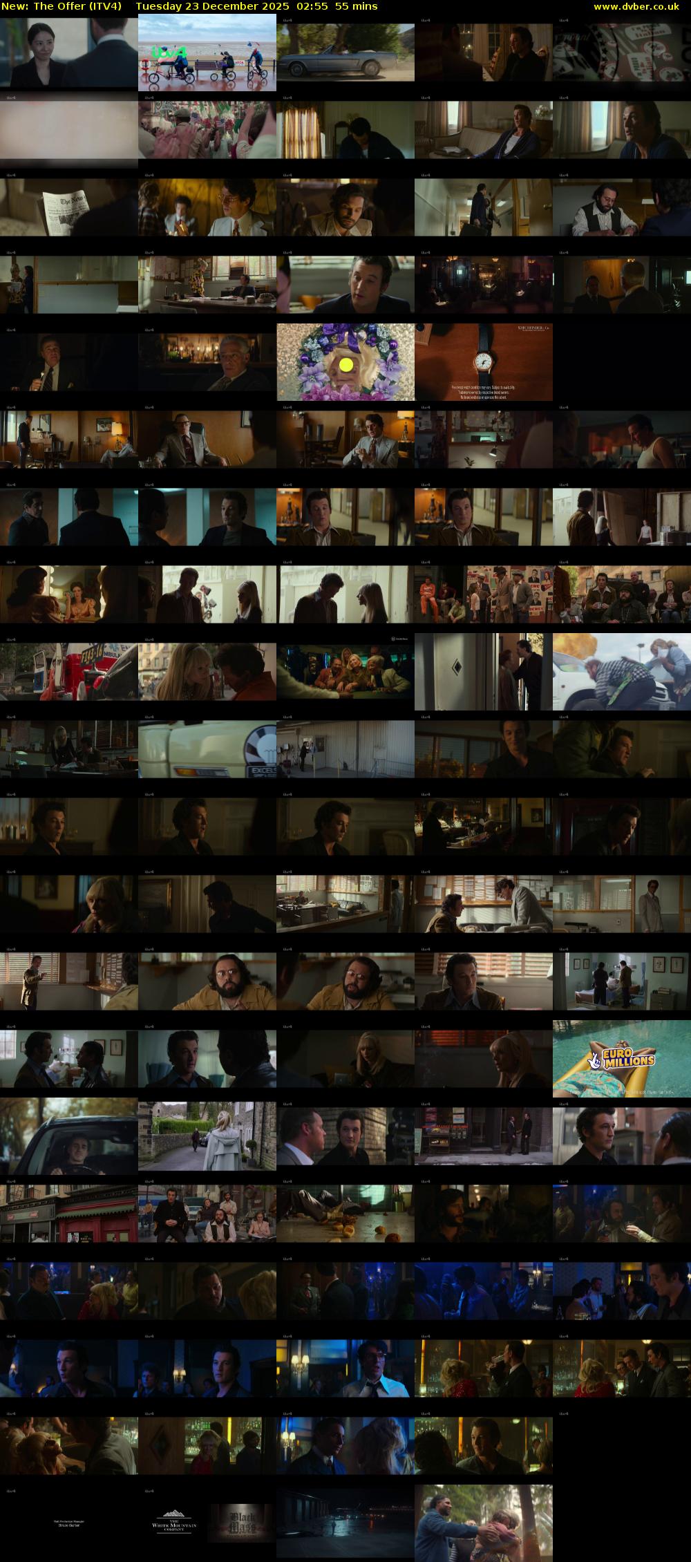 The Offer (ITV4) Tuesday 23 December 2025 02:55 - 03:50