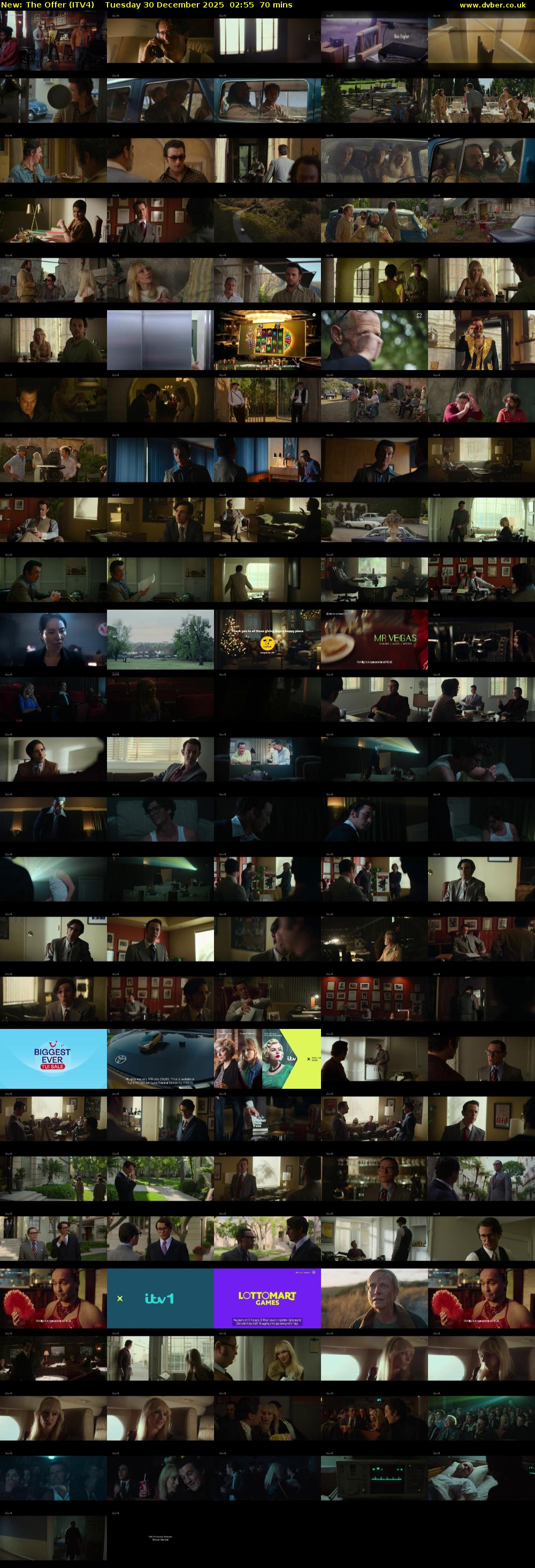 The Offer (ITV4) Tuesday 30 December 2025 02:55 - 04:05