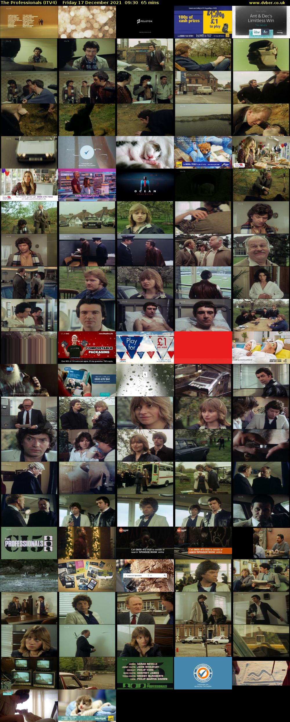 The Professionals (ITV4) Friday 17 December 2021 09:30 - 10:35