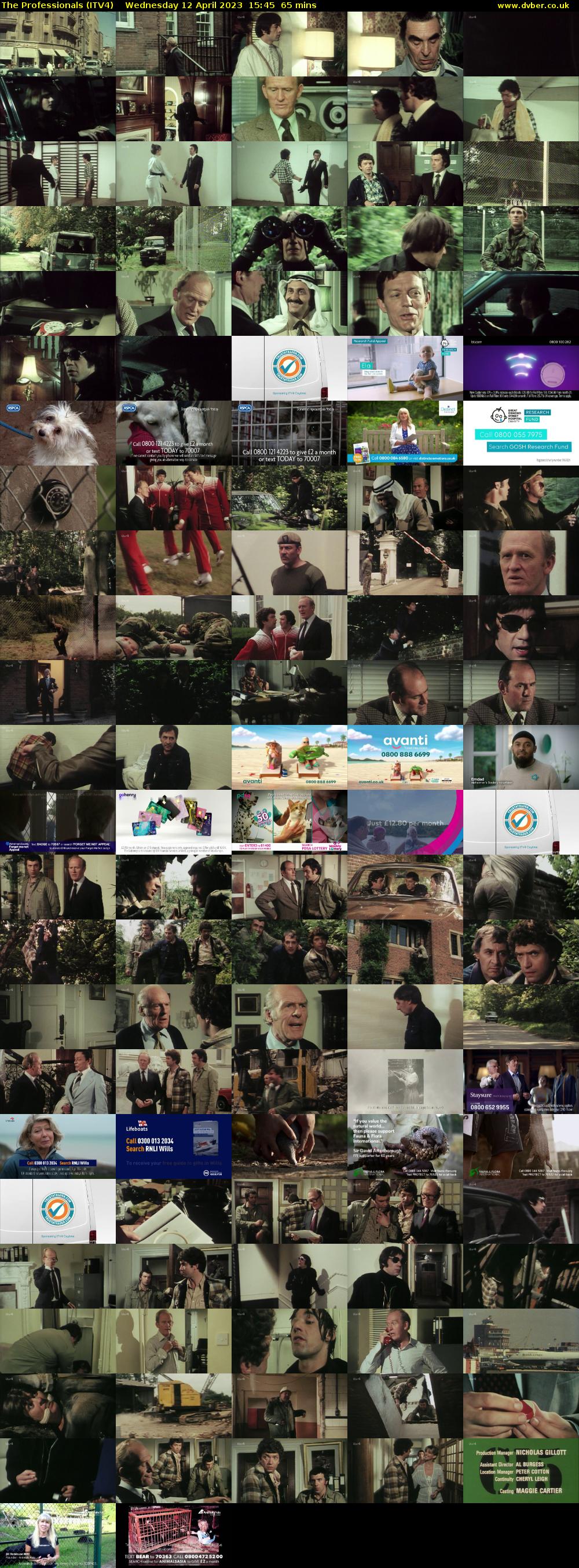 The Professionals (ITV4) Wednesday 12 April 2023 15:45 - 16:50