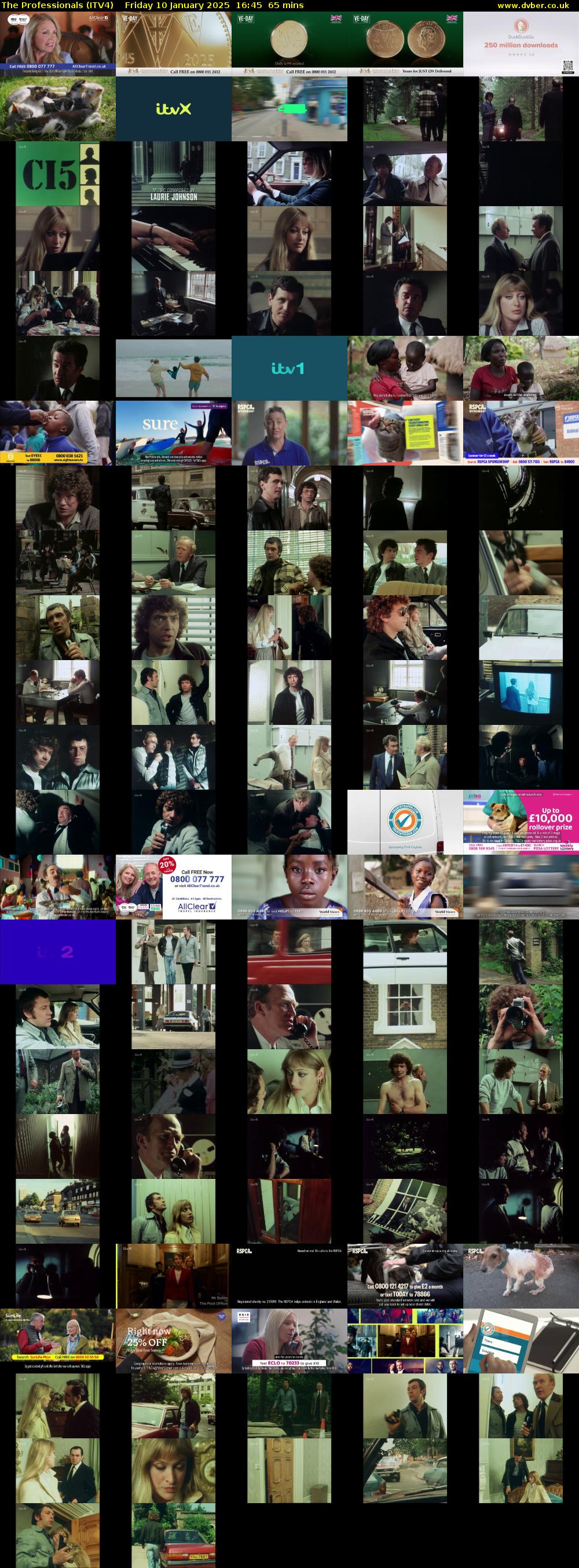 The Professionals (ITV4) Friday 10 January 2025 16:45 - 17:50