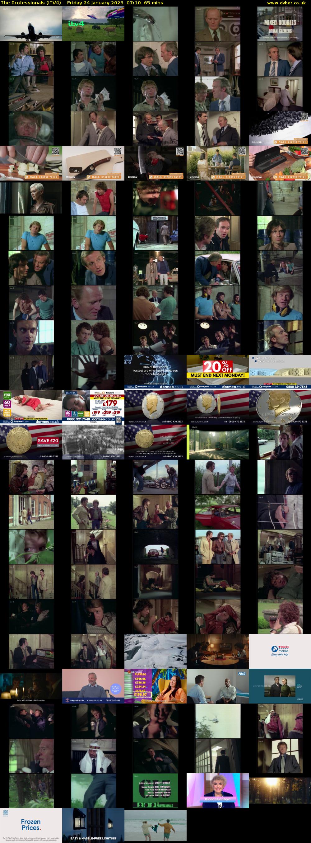 The Professionals (ITV4) Friday 24 January 2025 07:10 - 08:15