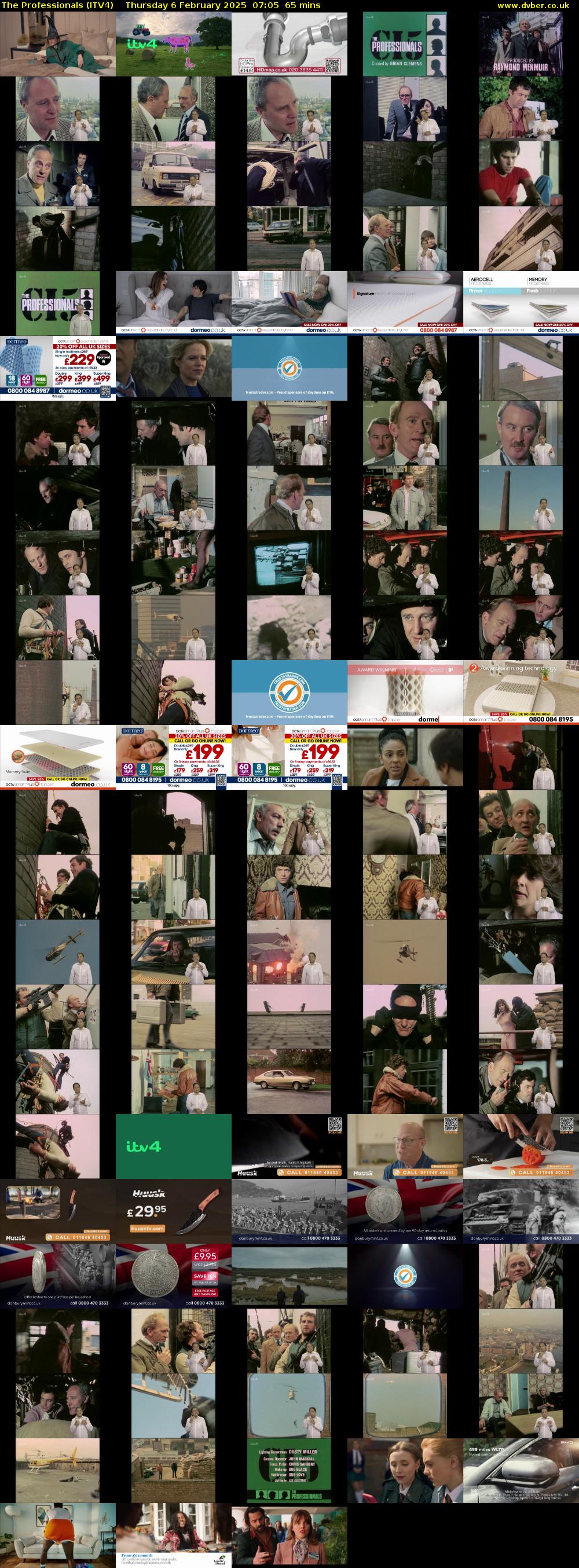 The Professionals (ITV4) Thursday 6 February 2025 07:05 - 08:10