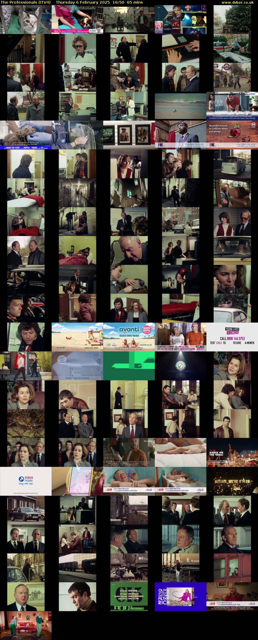 The Professionals (ITV4) Thursday 6 February 2025 16:50 - 17:55