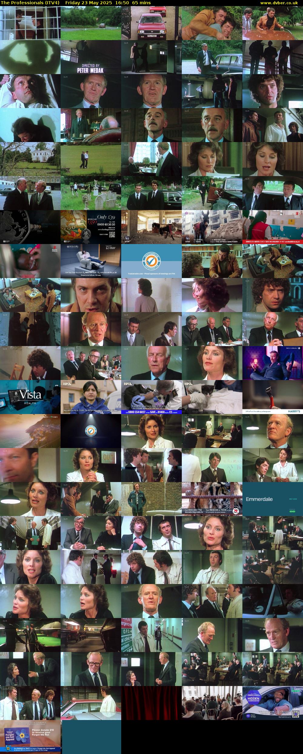 The Professionals (ITV4) Friday 23 May 2025 16:50 - 17:55