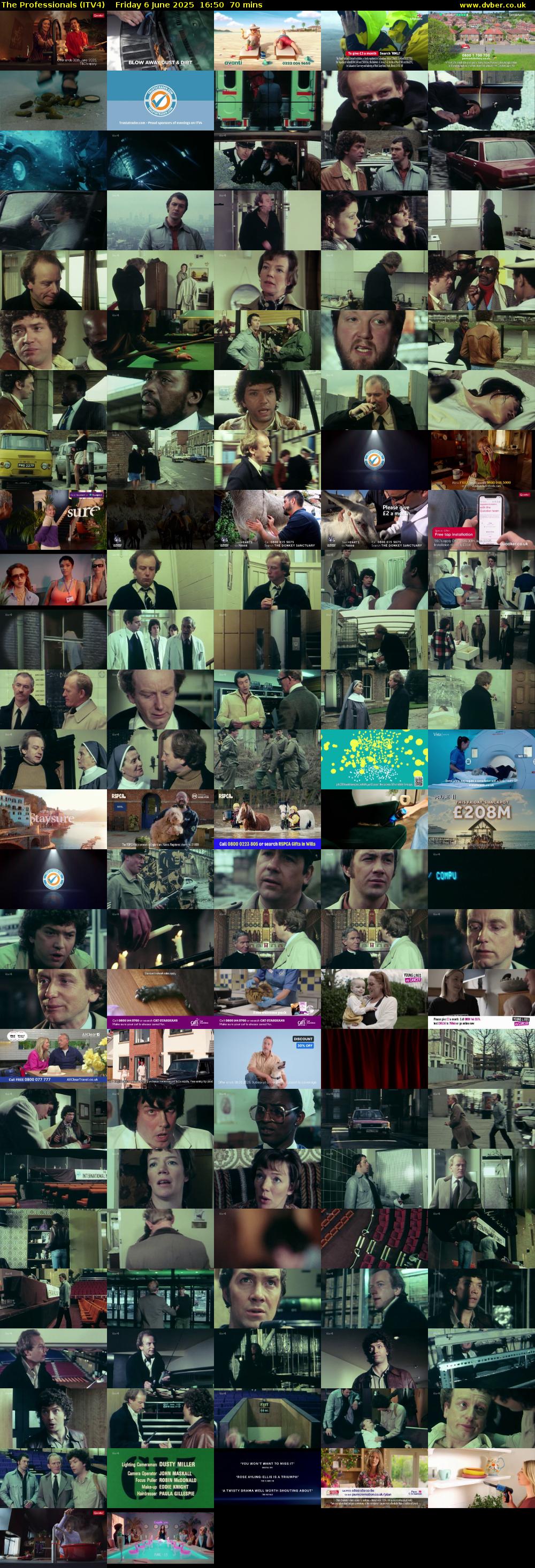 The Professionals (ITV4) Friday 6 June 2025 16:50 - 18:00