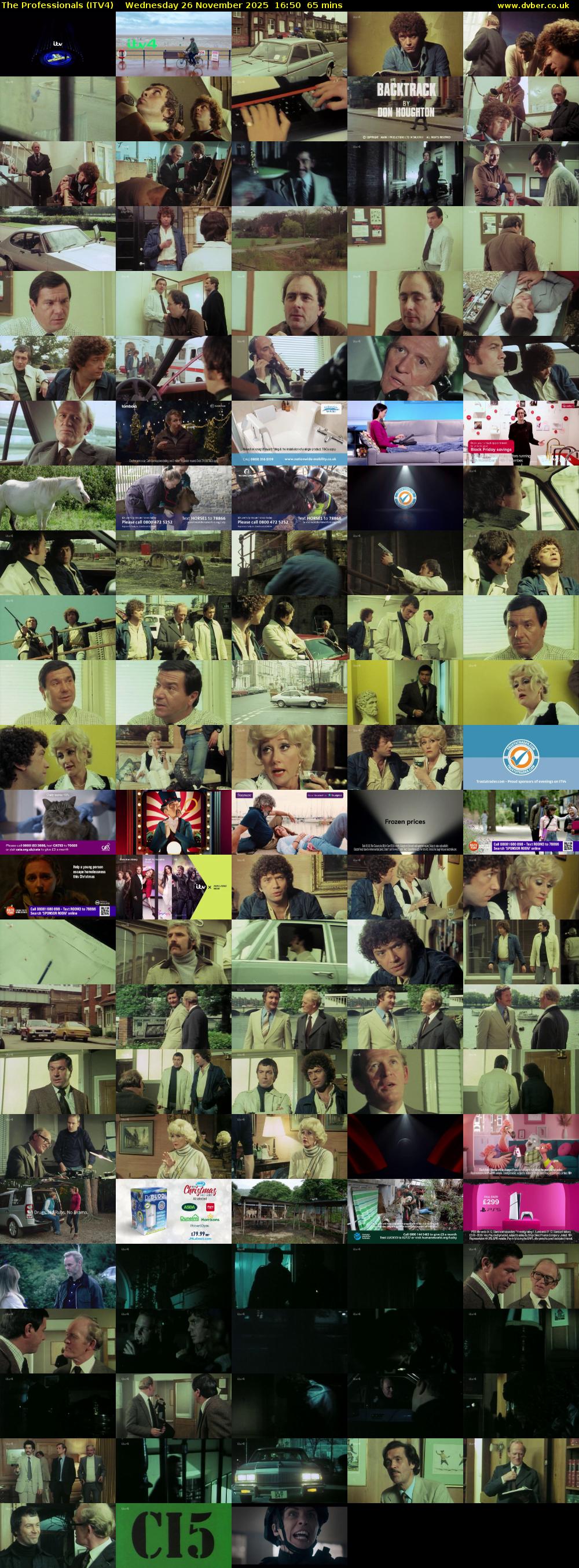 The Professionals (ITV4) Wednesday 26 November 2025 16:50 - 17:55