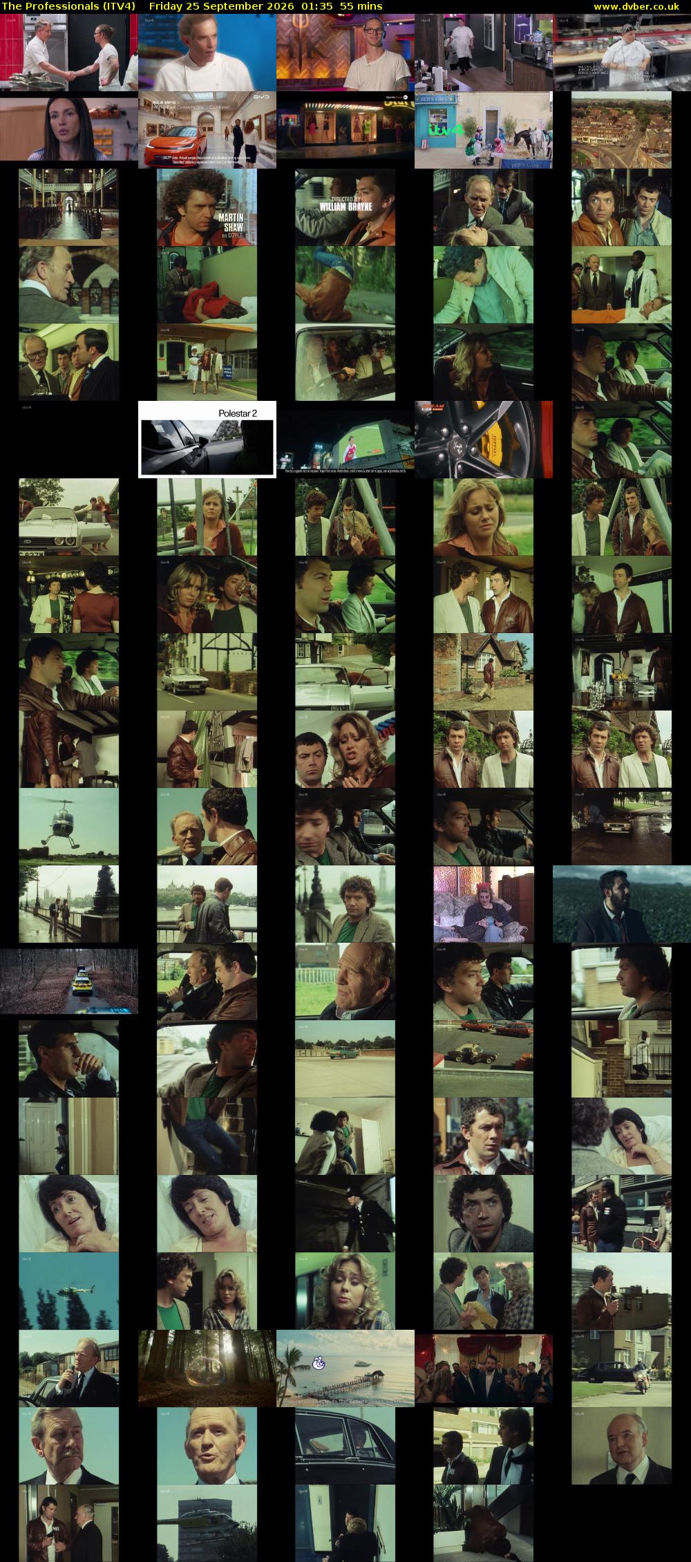 The Professionals (ITV4) Friday 25 September 2026 01:35 - 02:30