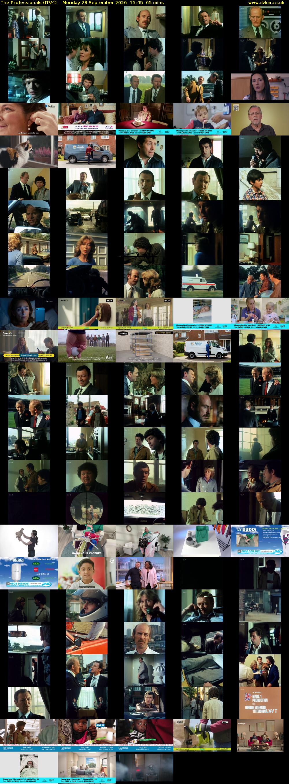 The Professionals (ITV4) Monday 28 September 2026 15:45 - 16:50