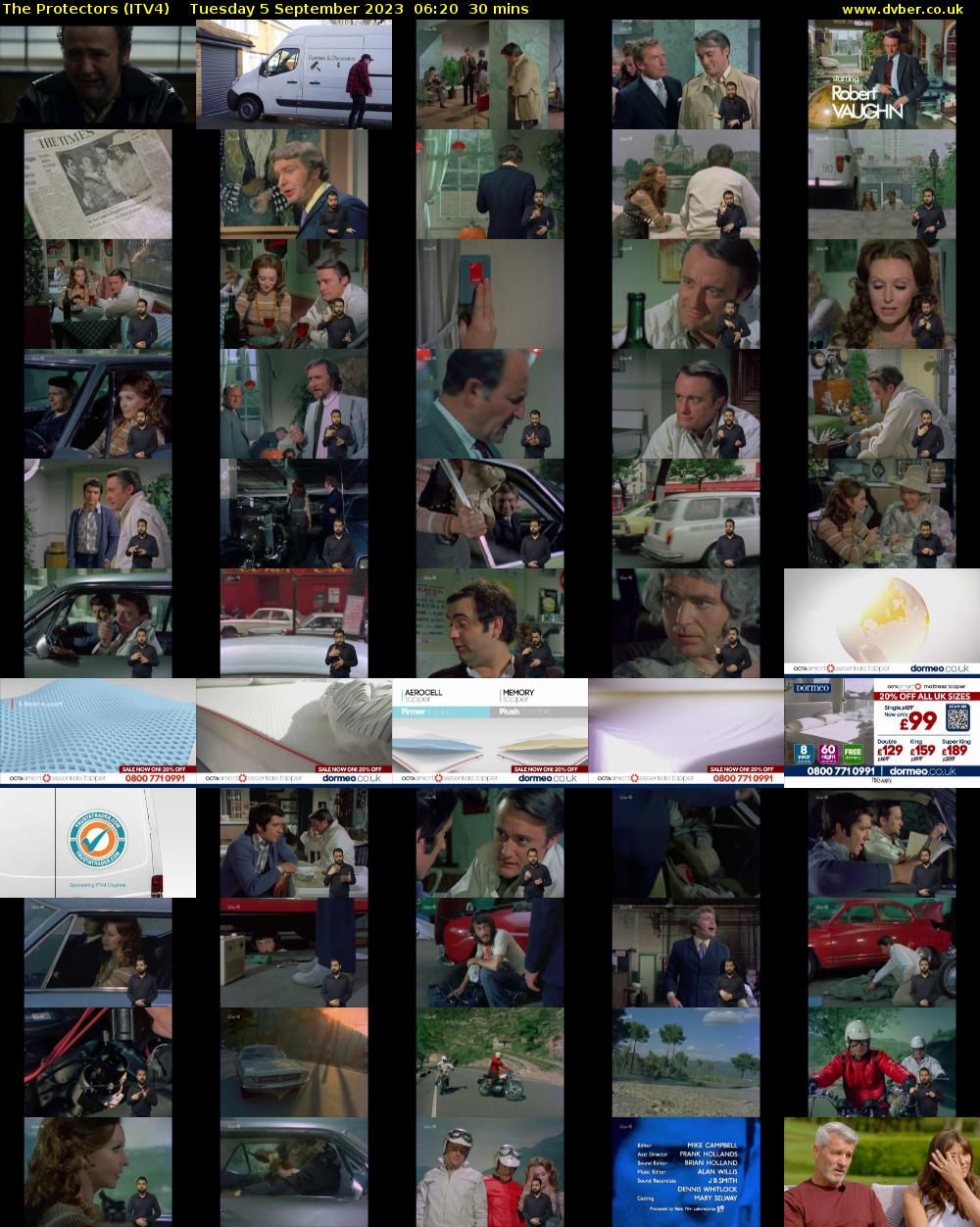 The Protectors (ITV4) Tuesday 5 September 2023 06:20 - 06:50