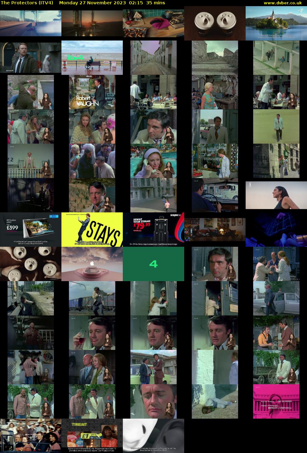 The Protectors (ITV4) Monday 27 November 2023 02:15 - 02:50