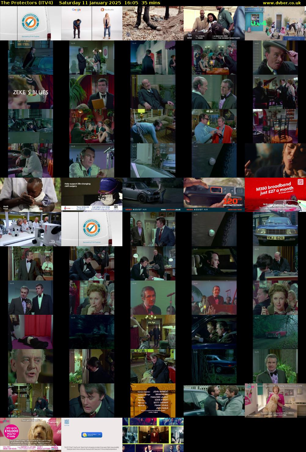 The Protectors (ITV4) Saturday 11 January 2025 16:05 - 16:40
