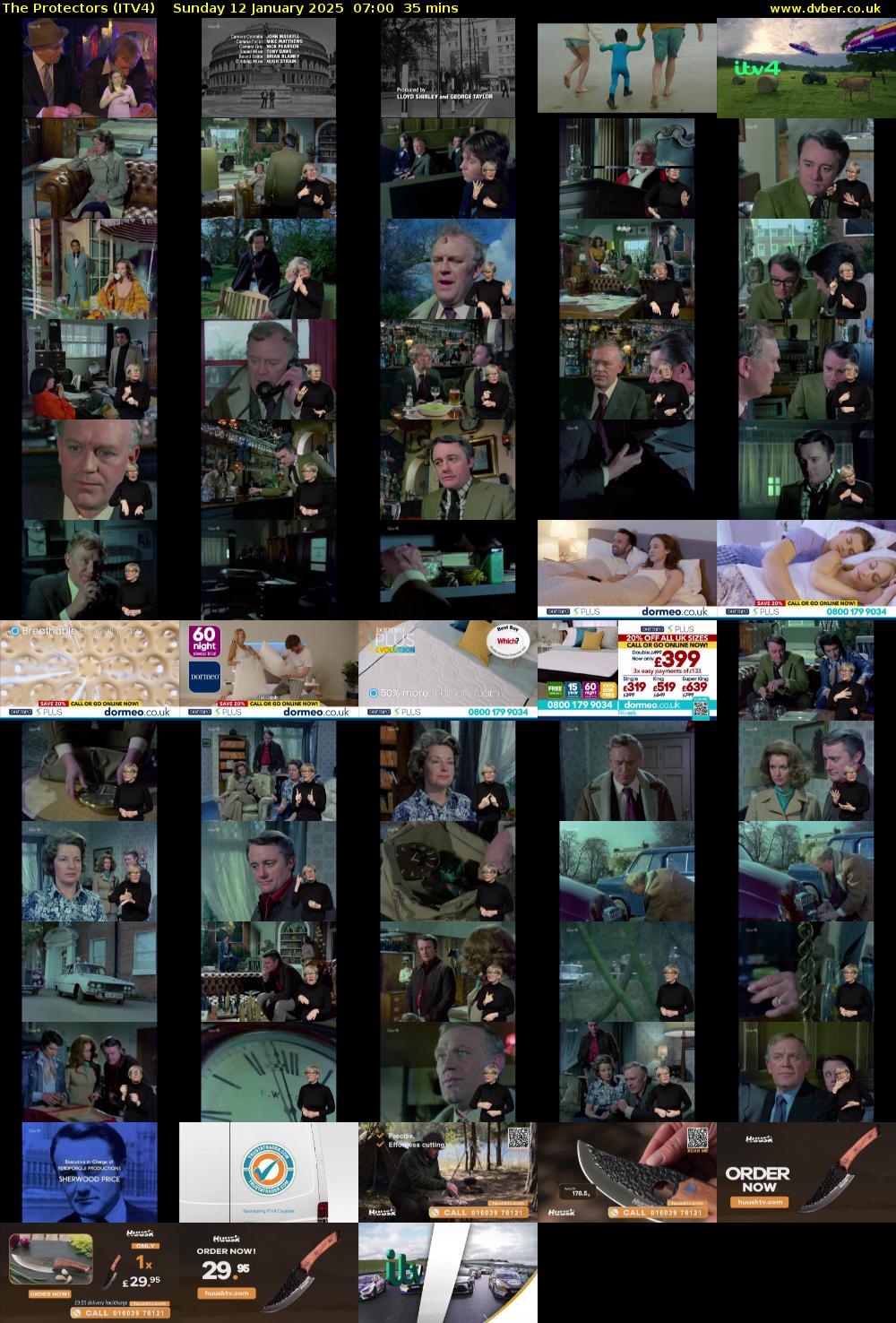 The Protectors (ITV4) Sunday 12 January 2025 07:00 - 07:35