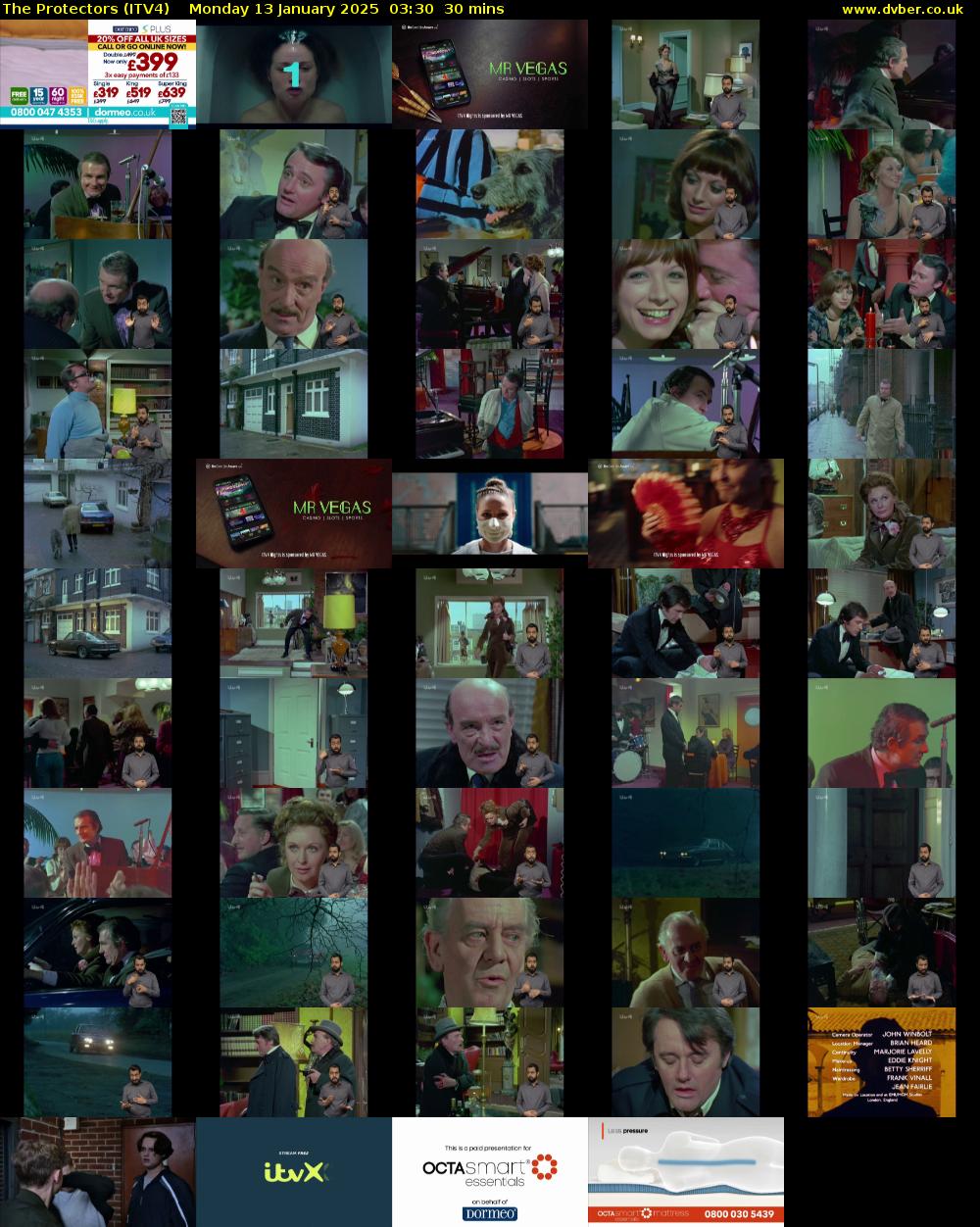 The Protectors (ITV4) Monday 13 January 2025 03:30 - 04:00