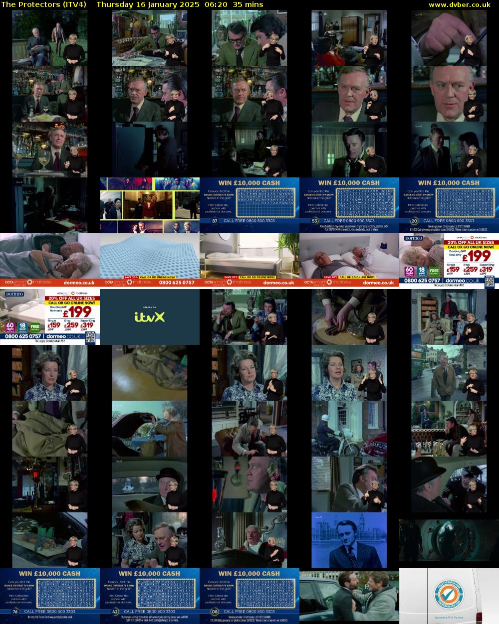 The Protectors (ITV4) Thursday 16 January 2025 06:20 - 06:55