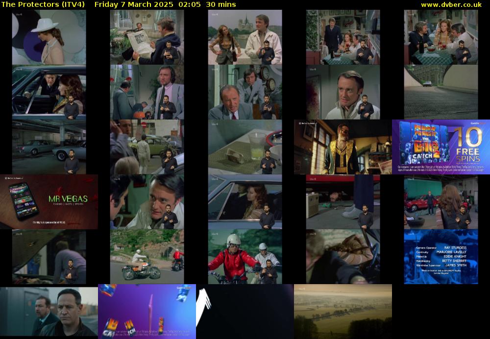 The Protectors (ITV4) Friday 7 March 2025 02:05 - 02:35
