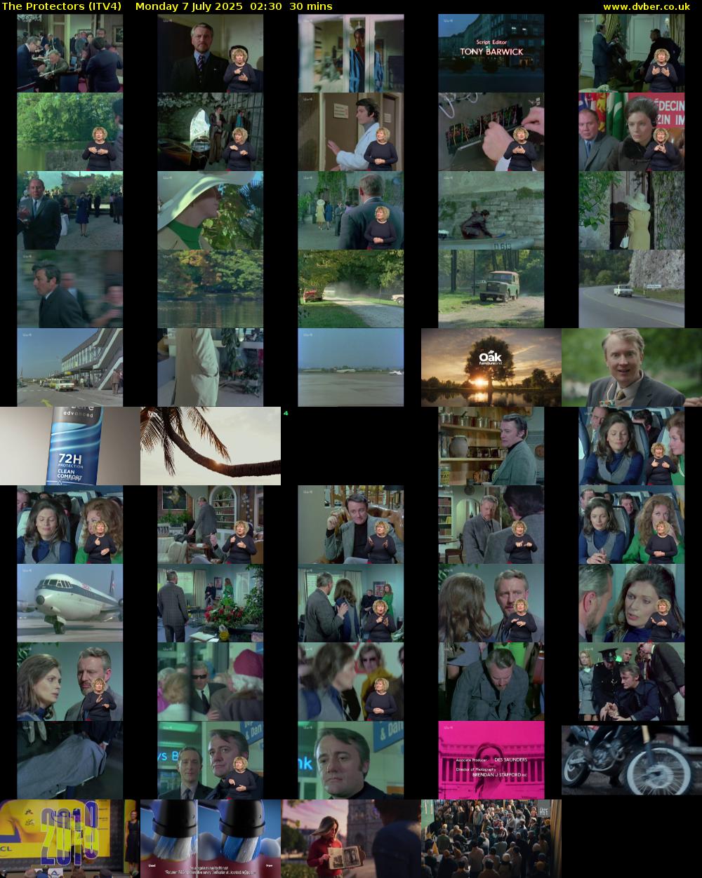 The Protectors (ITV4) Monday 7 July 2025 02:30 - 03:00