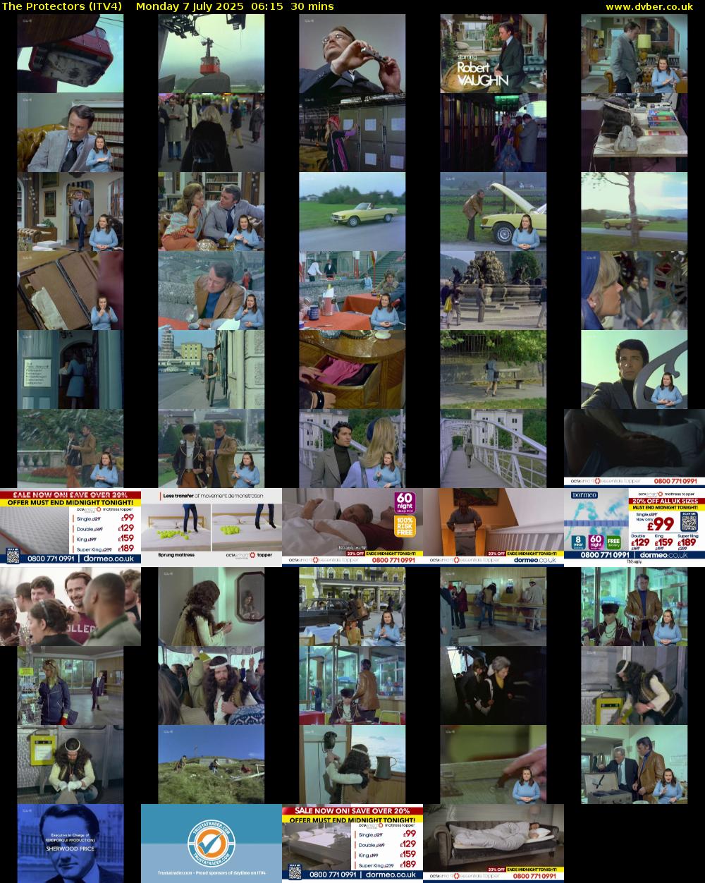 The Protectors (ITV4) Monday 7 July 2025 06:15 - 06:45