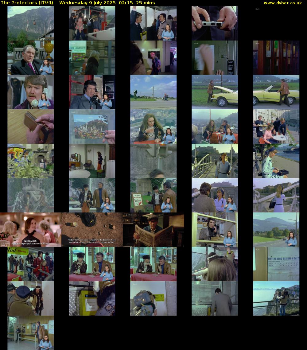 The Protectors (ITV4) Wednesday 9 July 2025 02:15 - 02:40