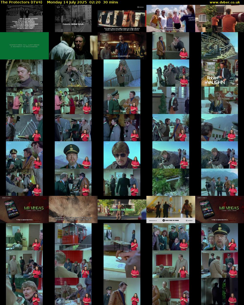 The Protectors (ITV4) Monday 14 July 2025 02:20 - 02:50