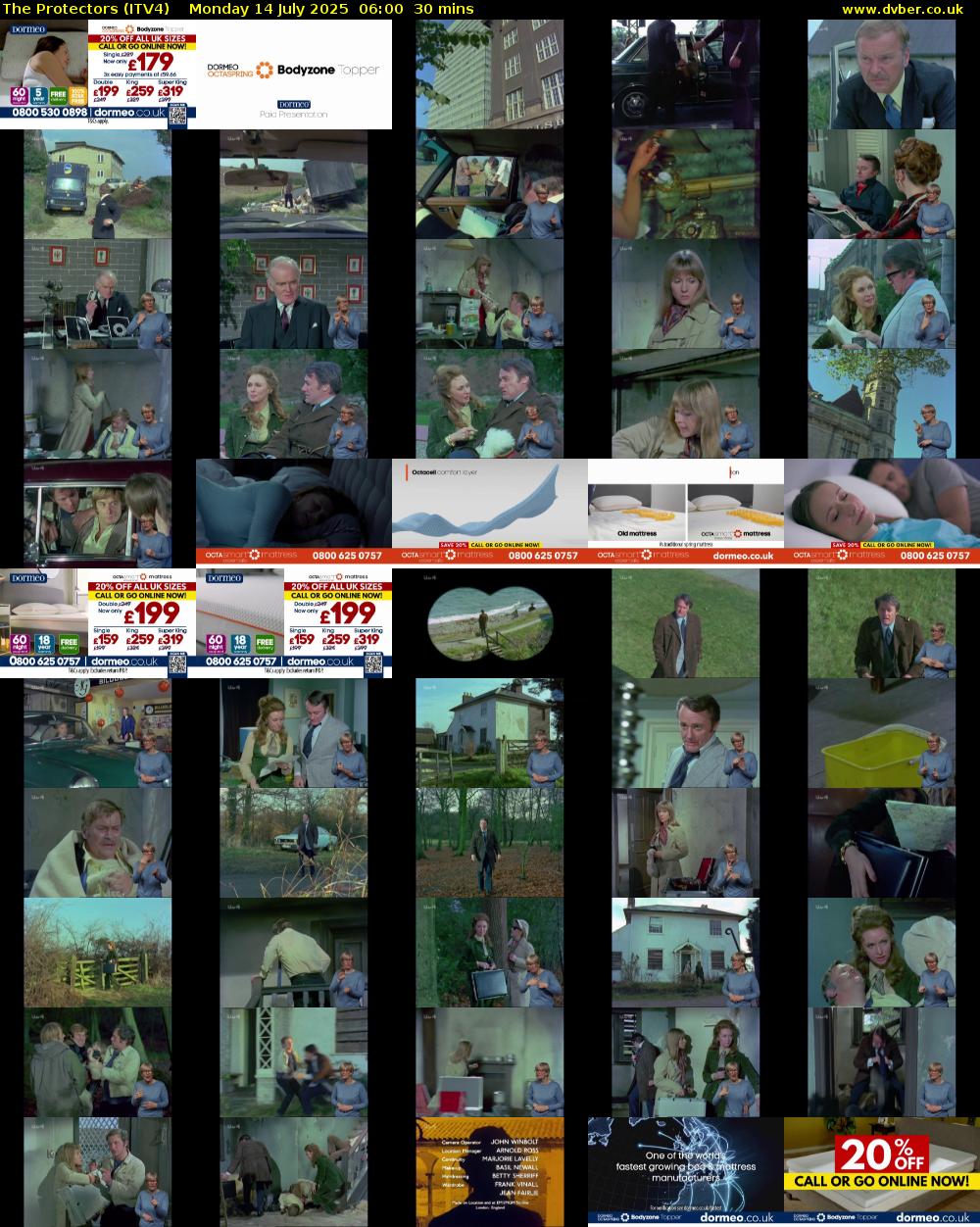 The Protectors (ITV4) Monday 14 July 2025 06:00 - 06:30