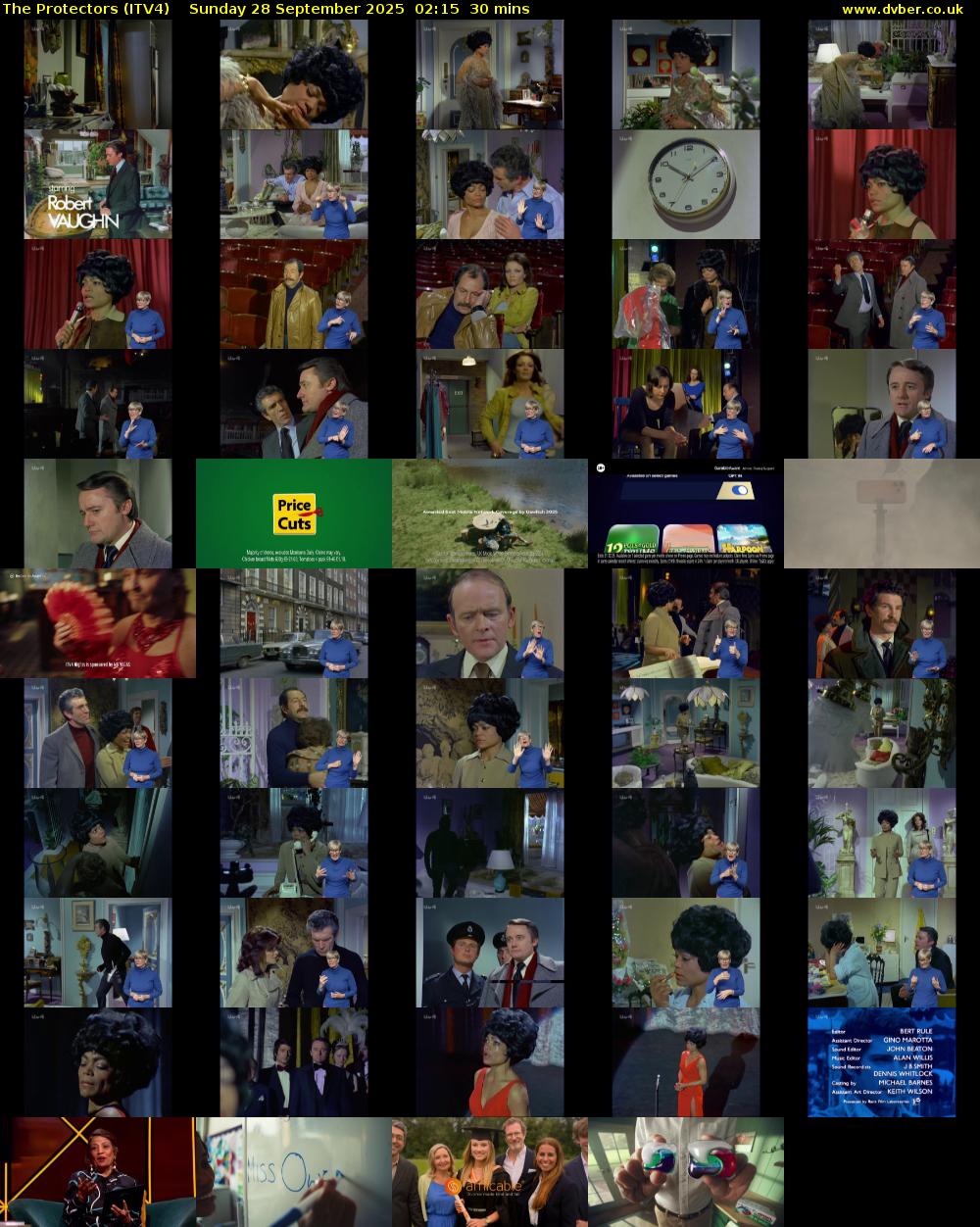 The Protectors (ITV4) Sunday 28 September 2025 02:15 - 02:45
