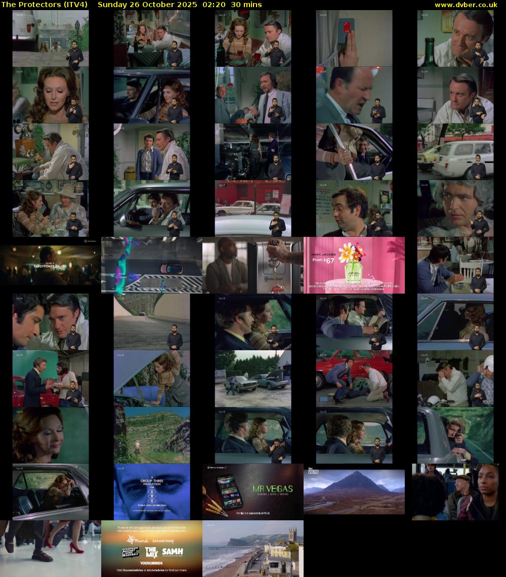 The Protectors (ITV4) Sunday 26 October 2025 02:20 - 02:50