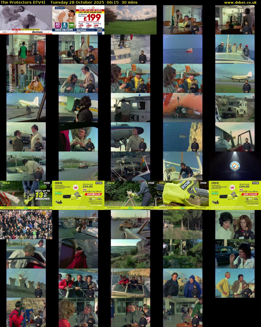 The Protectors (ITV4) Tuesday 28 October 2025 06:15 - 06:45