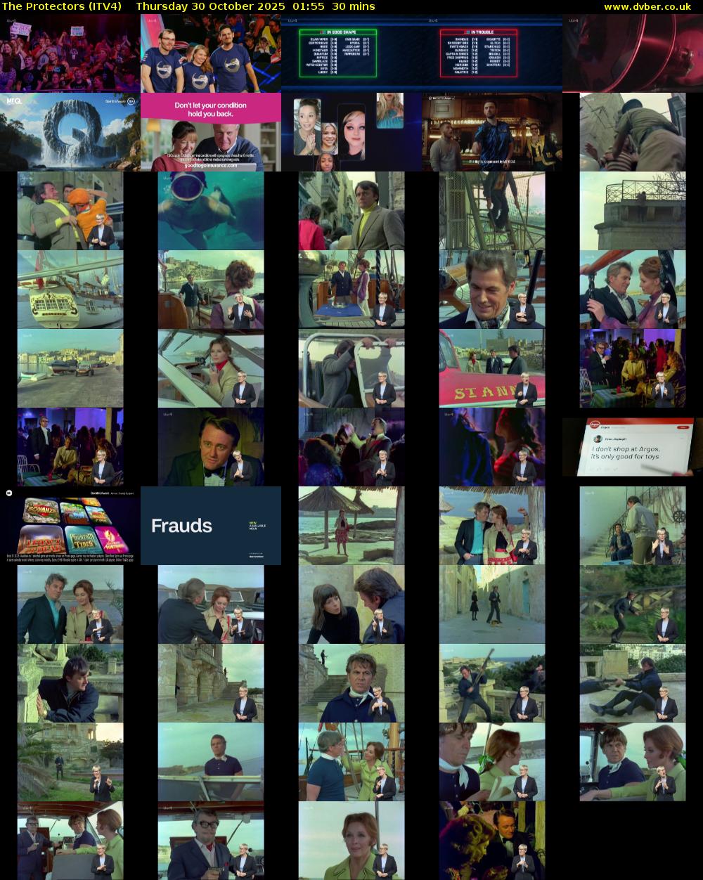 The Protectors (ITV4) Thursday 30 October 2025 01:55 - 02:25