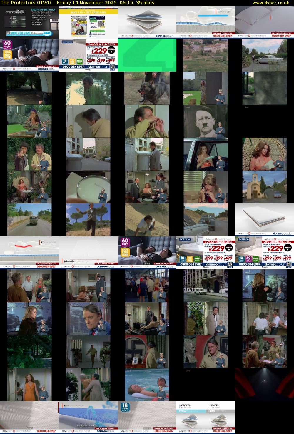 The Protectors (ITV4) Friday 14 November 2025 06:15 - 06:50