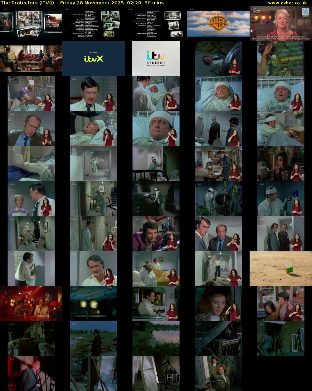 The Protectors (ITV4) Friday 28 November 2025 02:20 - 02:50