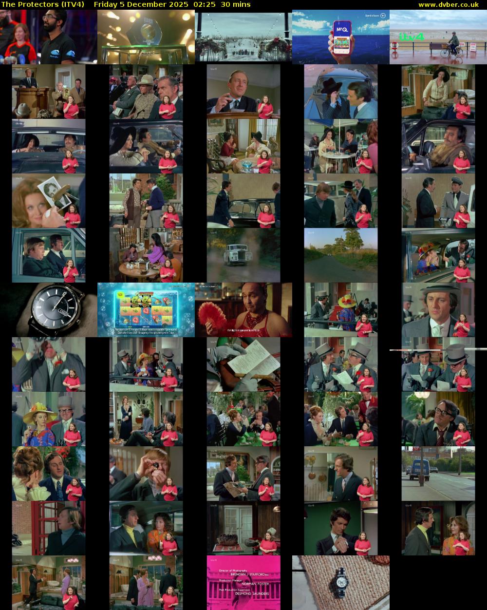 The Protectors (ITV4) Friday 5 December 2025 02:25 - 02:55