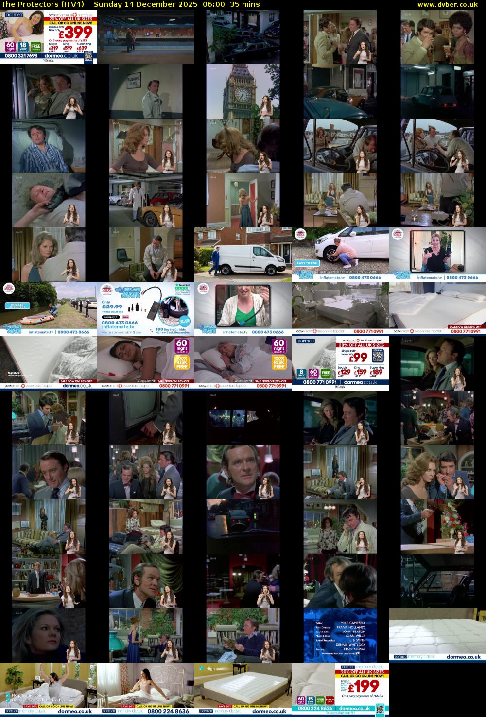 The Protectors (ITV4) Sunday 14 December 2025 06:00 - 06:35