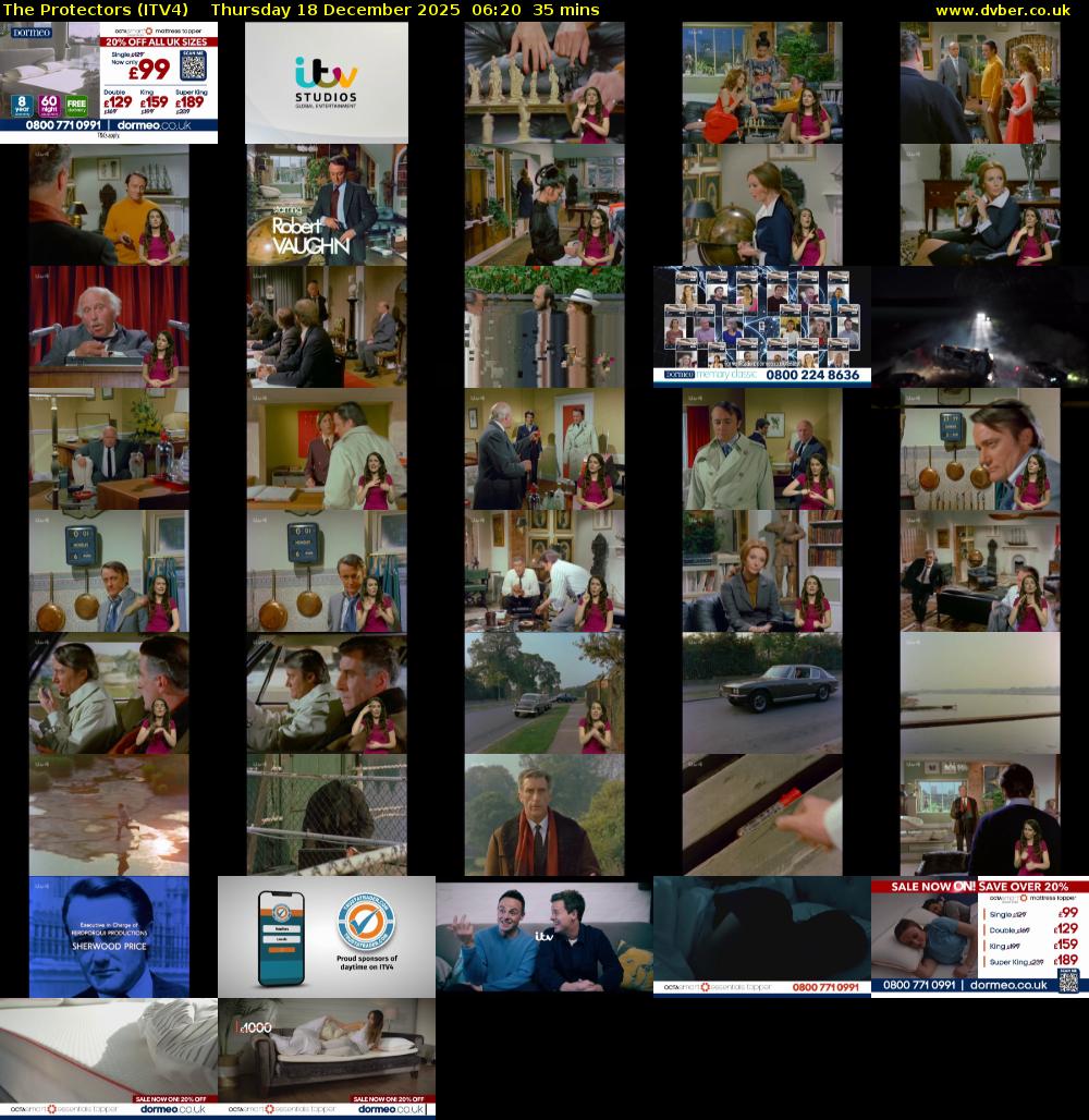 The Protectors (ITV4) Thursday 18 December 2025 06:20 - 06:55