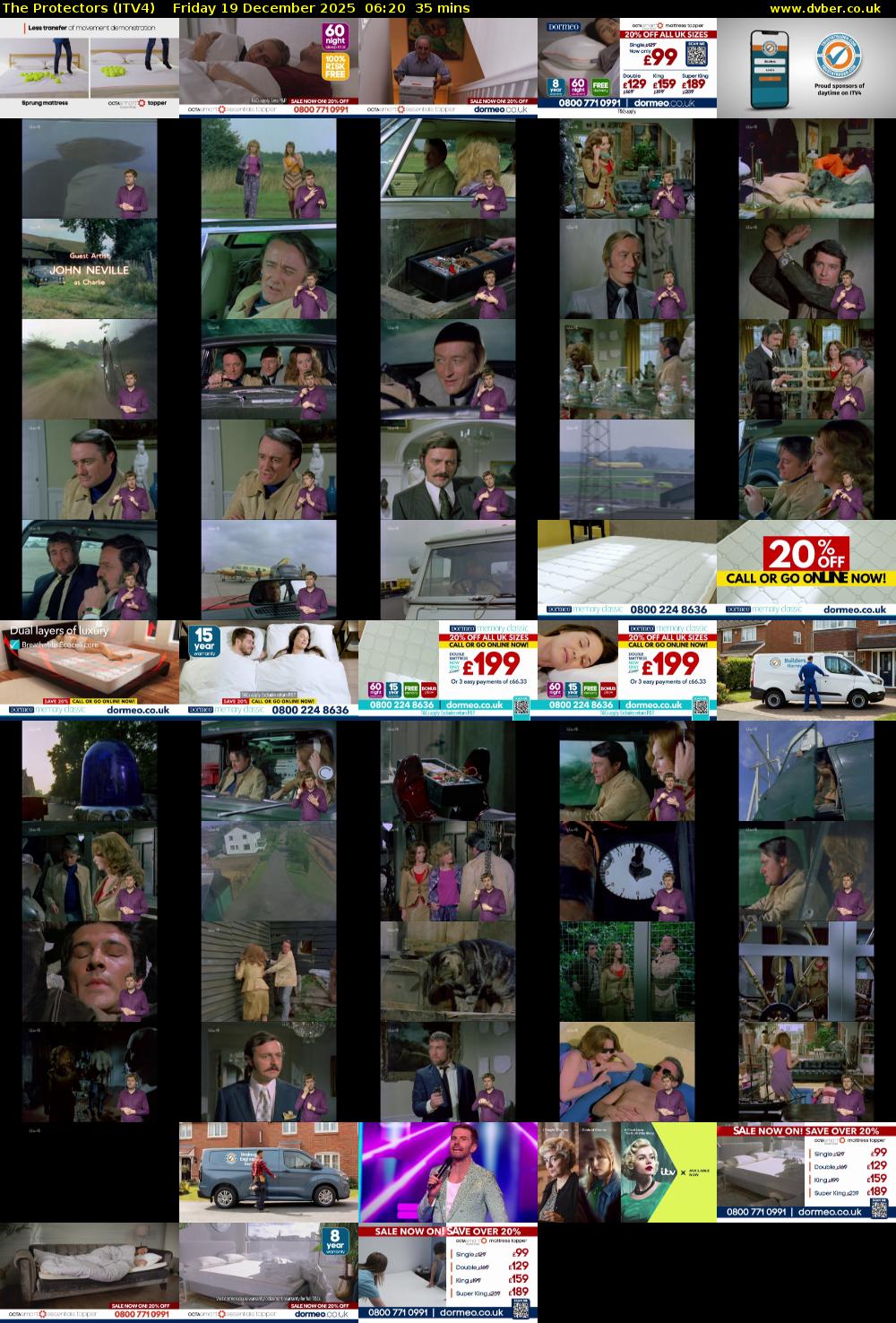 The Protectors (ITV4) Friday 19 December 2025 06:20 - 06:55