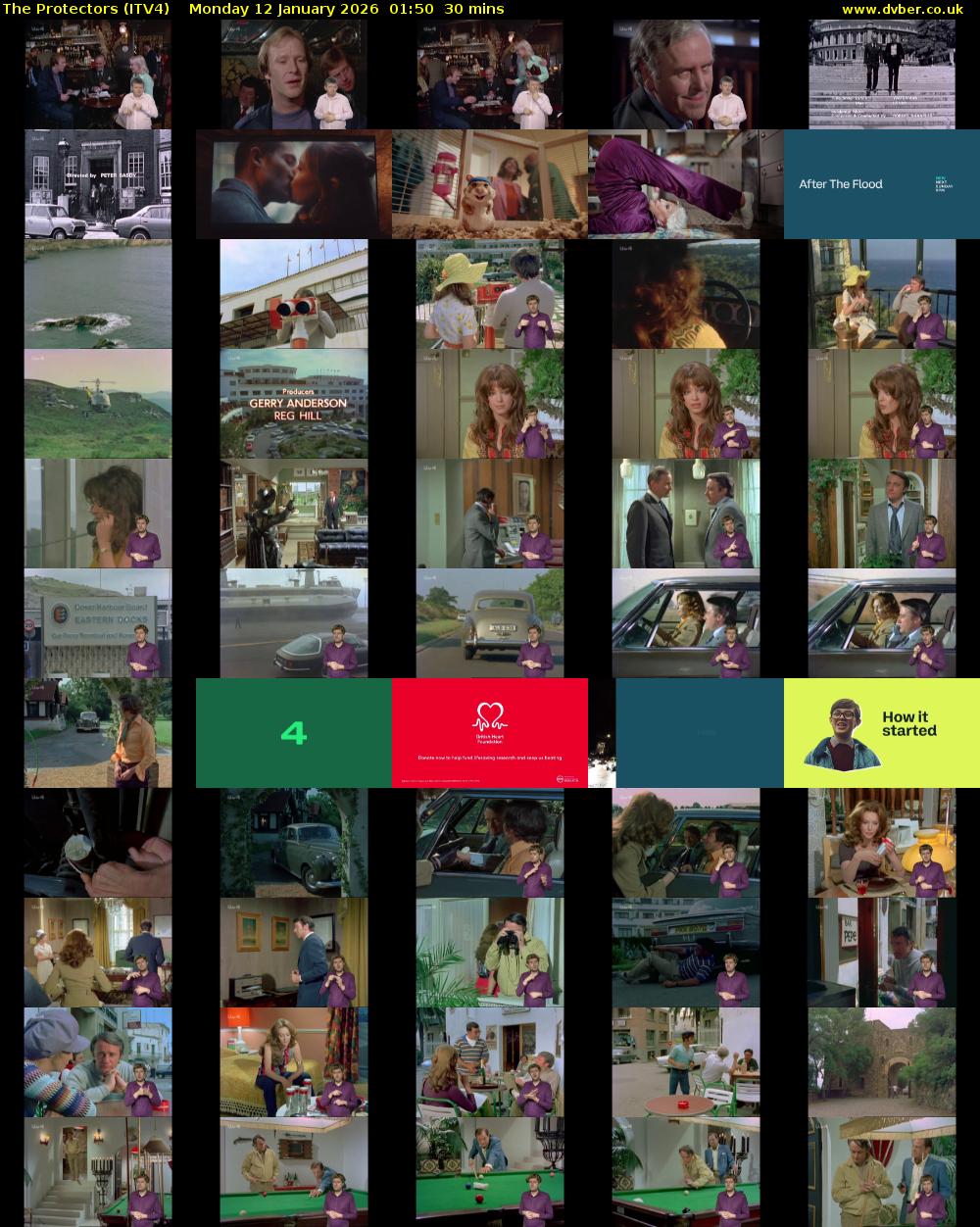 The Protectors (ITV4) Monday 12 January 2026 01:50 - 02:20