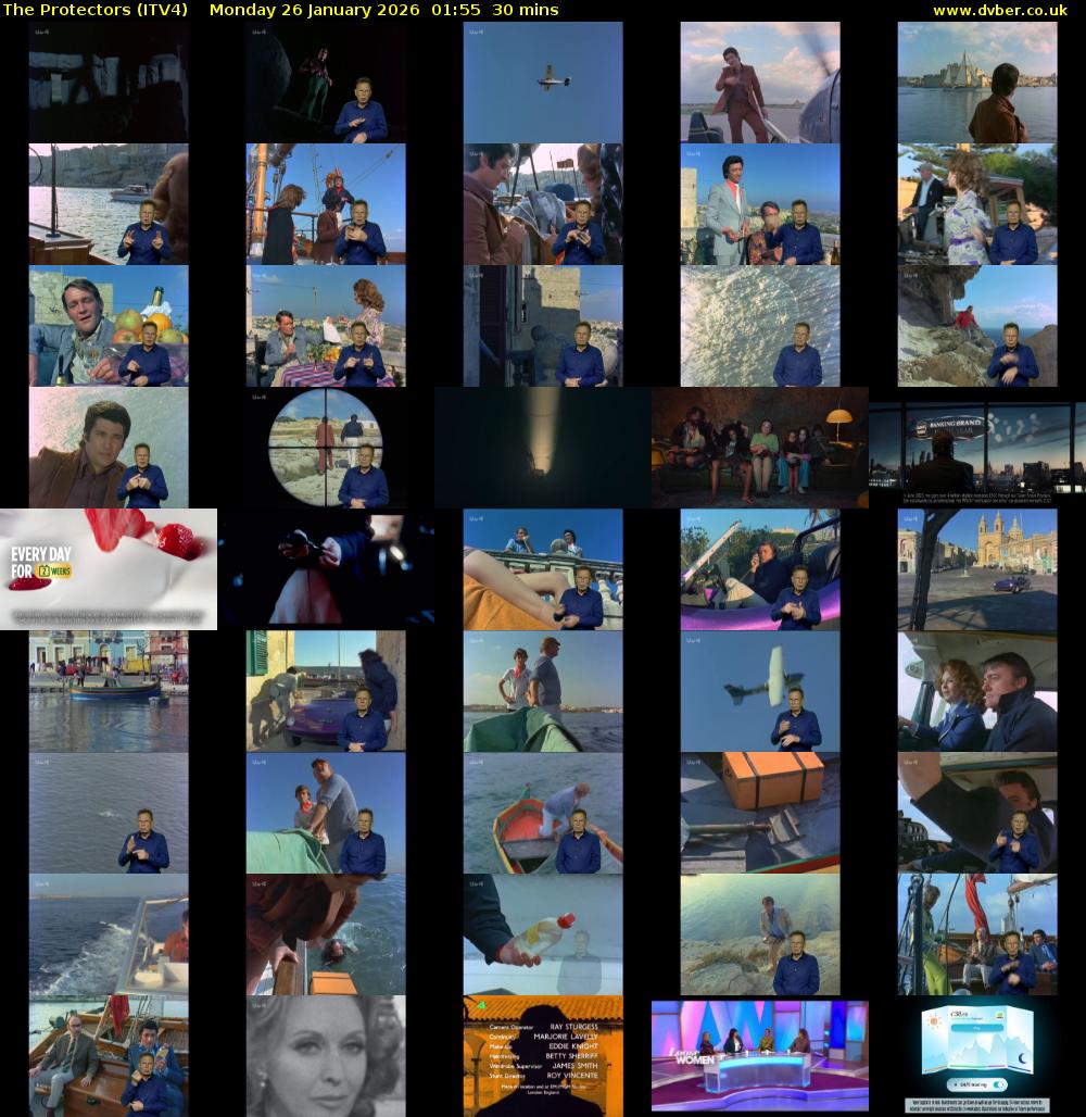 The Protectors (ITV4) Monday 26 January 2026 01:55 - 02:25