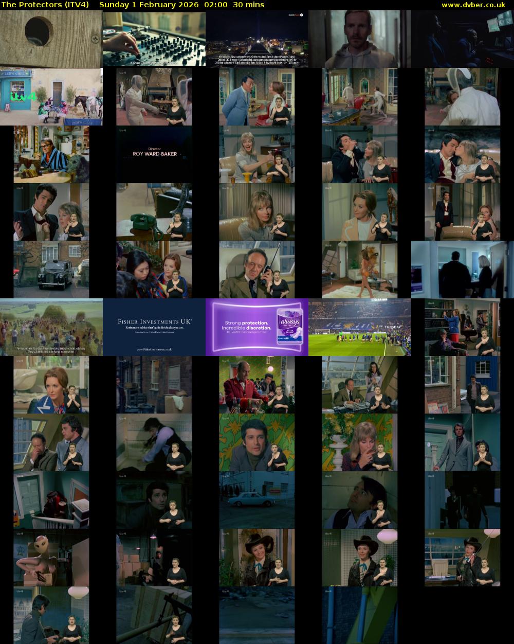 The Protectors (ITV4) Sunday 1 February 2026 02:00 - 02:30