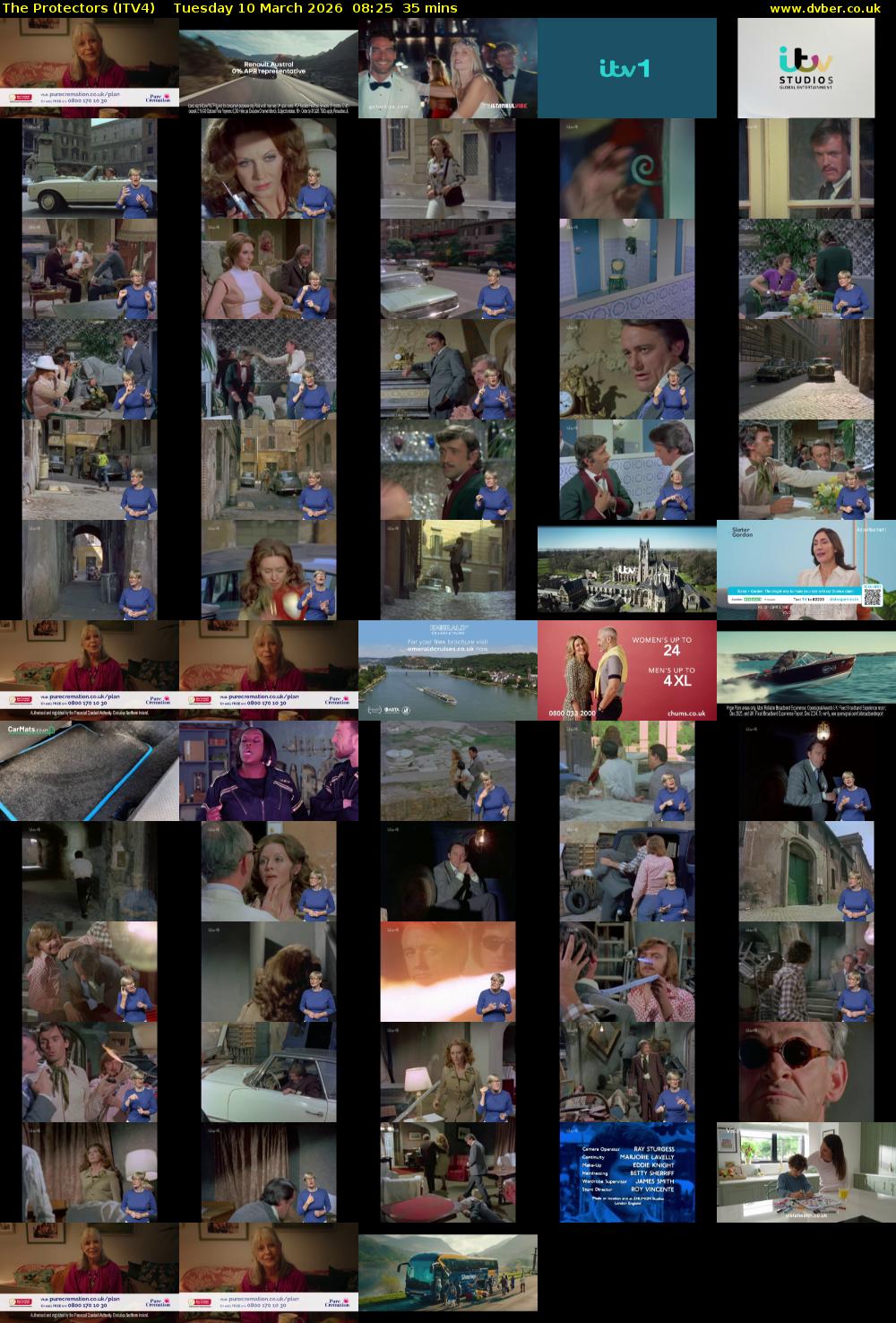 The Protectors (ITV4) Tuesday 10 March 2026 08:25 - 09:00