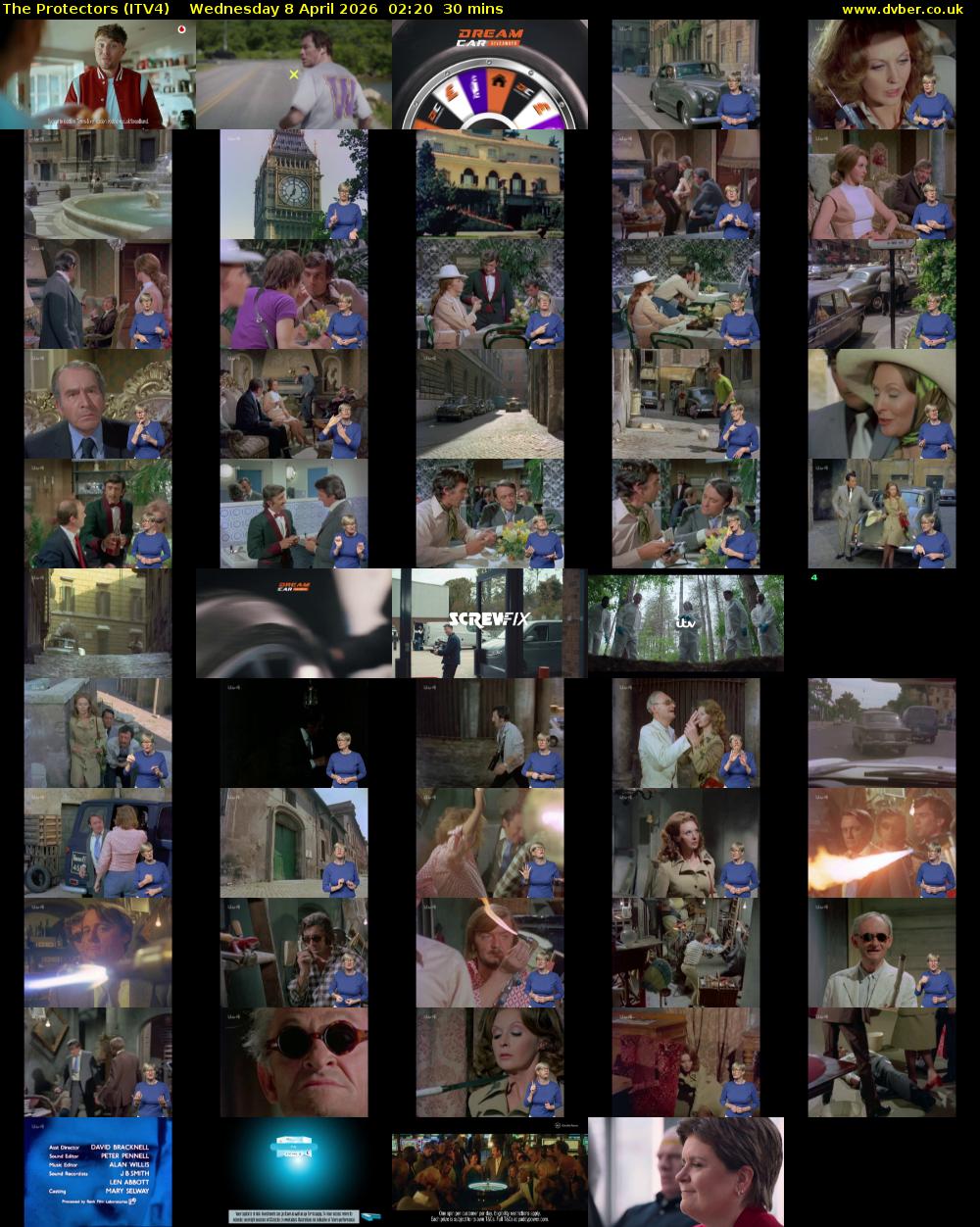 The Protectors (ITV4) Wednesday 8 April 2026 02:20 - 02:50