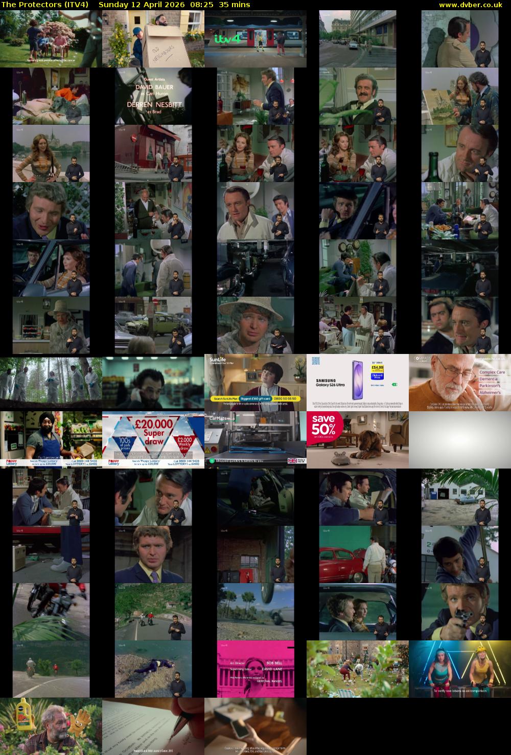 The Protectors (ITV4) Sunday 12 April 2026 08:25 - 09:00