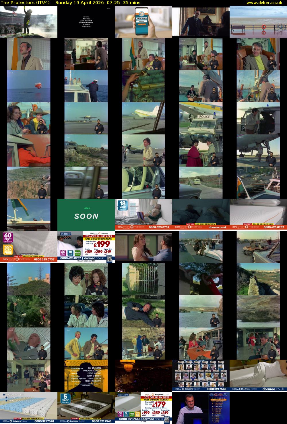 The Protectors (ITV4) Sunday 19 April 2026 07:25 - 08:00