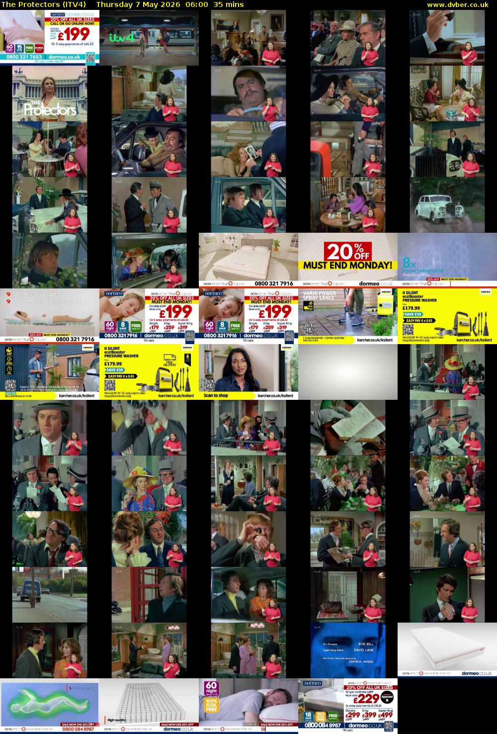 The Protectors (ITV4) Thursday 7 May 2026 06:00 - 06:35