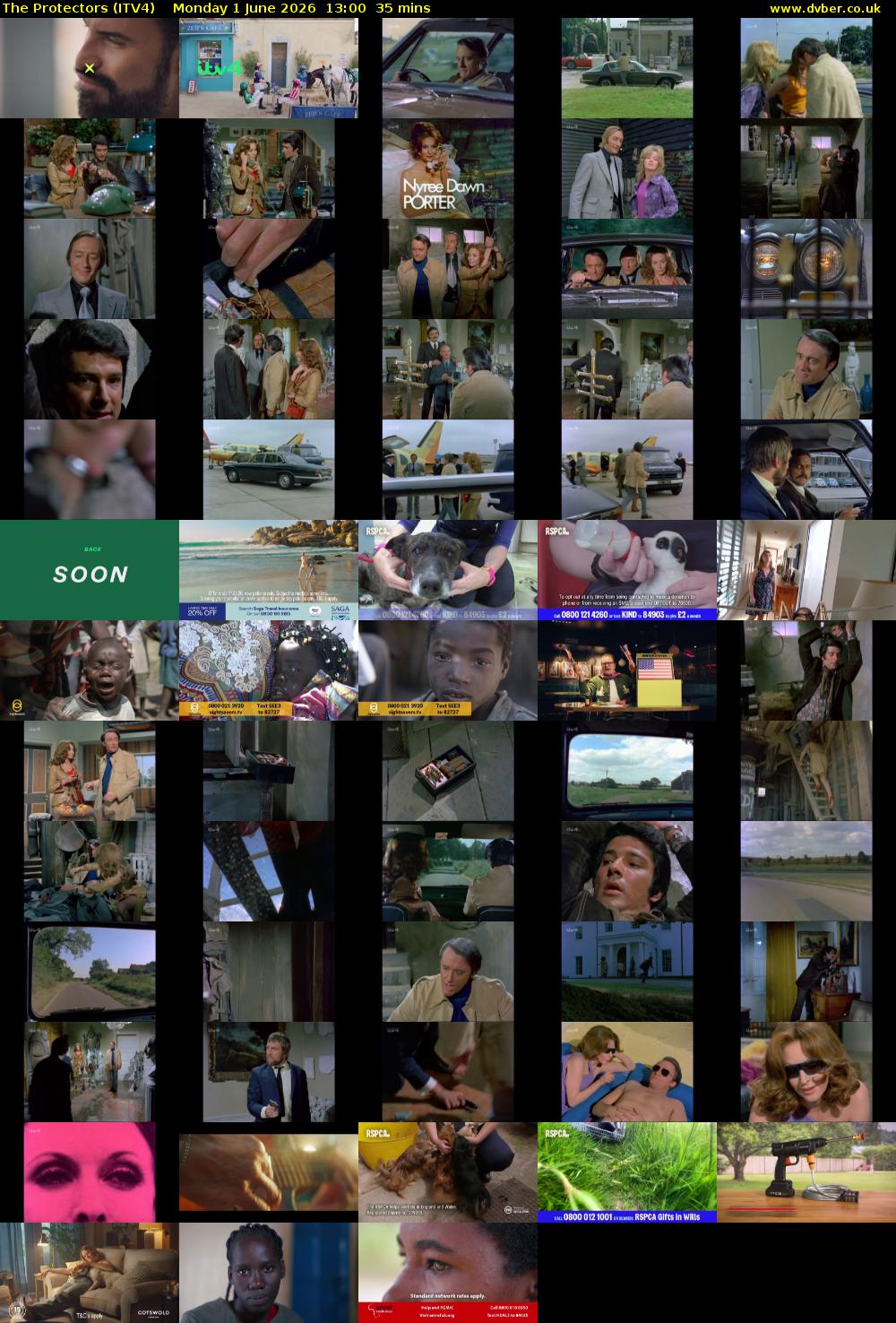 The Protectors (ITV4) Monday 1 June 2026 13:00 - 13:35