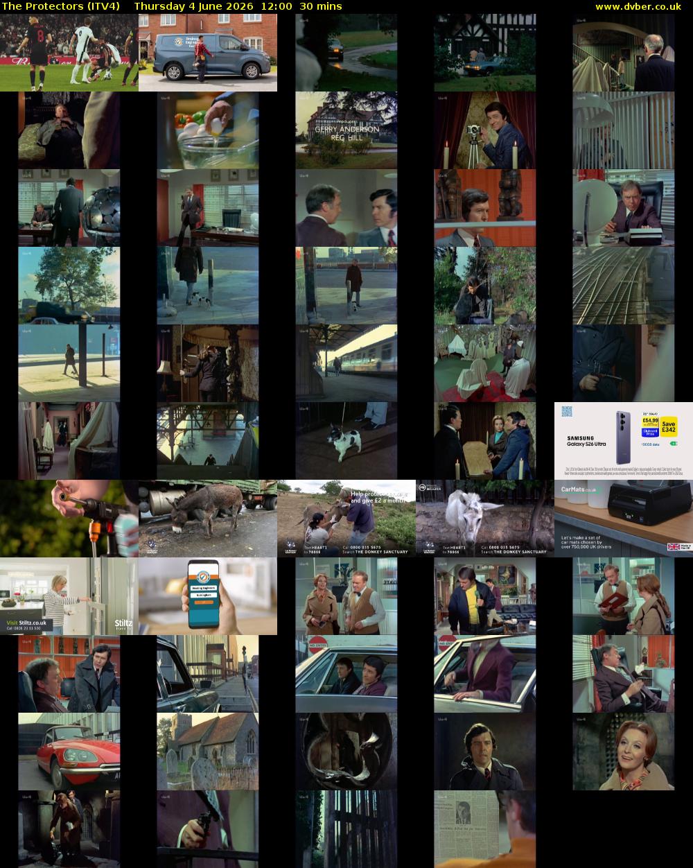 The Protectors (ITV4) Thursday 4 June 2026 12:00 - 12:30
