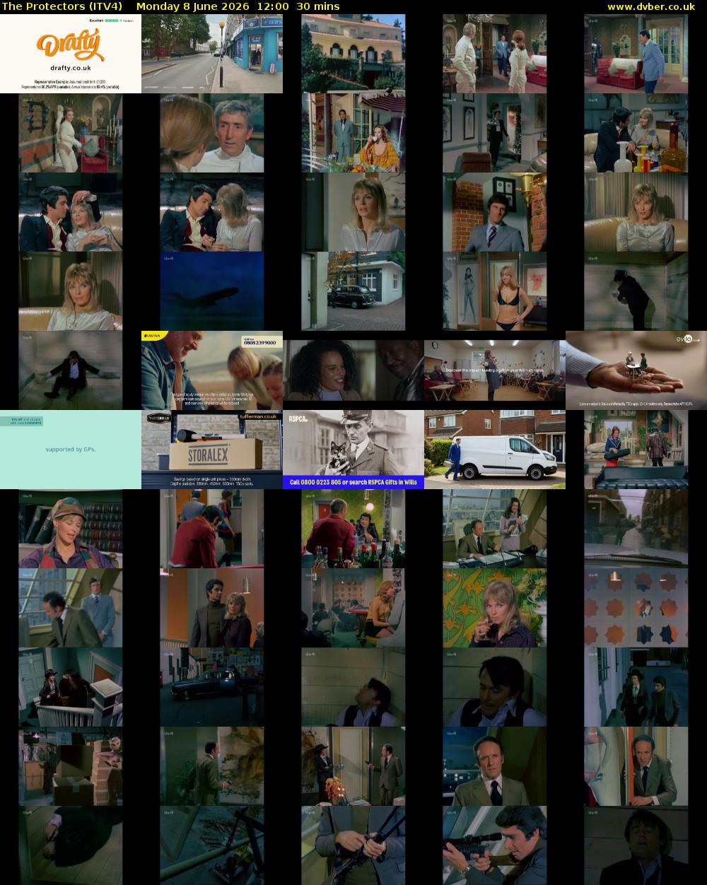 The Protectors (ITV4) Monday 8 June 2026 12:00 - 12:30