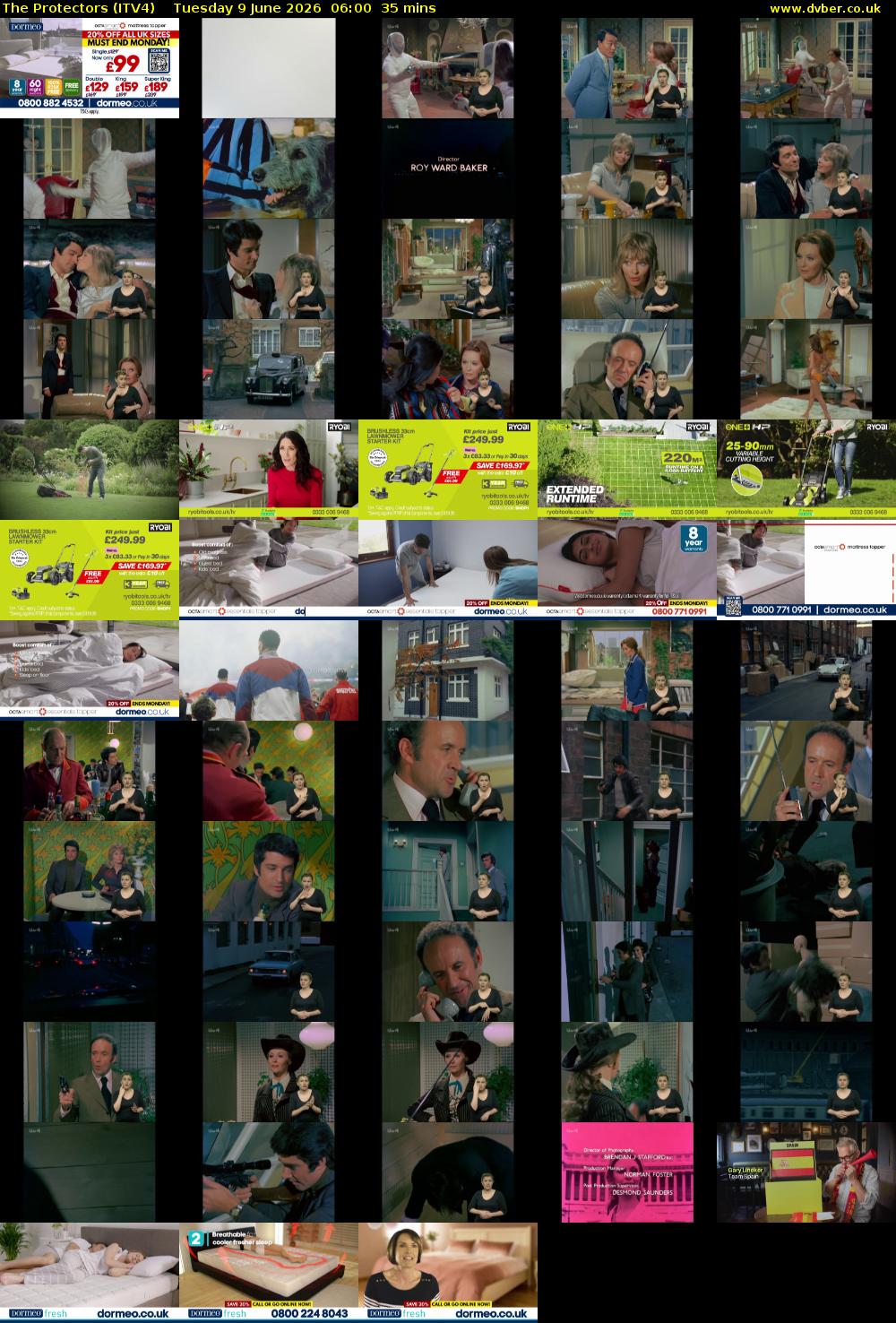 The Protectors (ITV4) Tuesday 9 June 2026 06:00 - 06:35